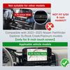Sixthsmoy For   2024 2025 Nissan Pathfinder SL/Rock Creek/Platinum Center Console Dashboard Organizer Tray Accessories