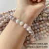 40pcs/set Makeing Bracelet Porcelain Beads Round Loose Spacer Beads Coloured Glaze Beads  Pendant