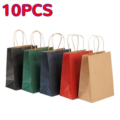 Kraft Paper Bags, Etiquette, Holiday Gift Bags, Takeout Fast Food Packaging Bags, Milk Tea and Coffee Packaging Bags