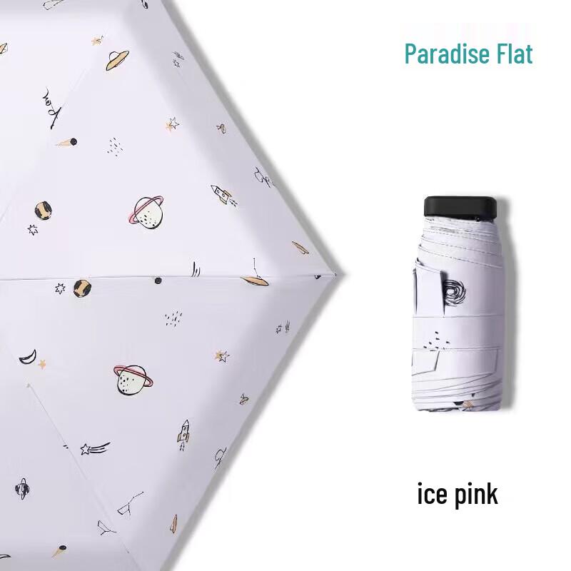 Heaven Anti-UV Five-Fold Pocket Umbrella