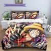 Cartoon Pattern Bedding Quilt Set Quilt Cover Pillowcase Home Decoration Birthday Gift (1 * duvet cover + 2 * pillowcase, without core)