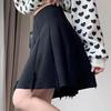 Autumn/Winter Women's Knitted Skirt High Waist A-line Skirt Half Body Skirt Women's Bag Hips