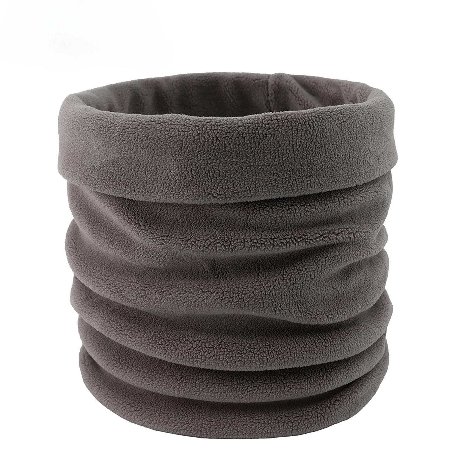 Мужская и женская осенне-зимняя теплая флисовая повязка на шею для пары — фото 4