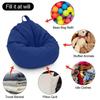 Bean Bag Chair Cover No Filling Soft Gaming Bean Bag Chair Lazy Bean Bag Sofa Chair Cover80 X 90cm