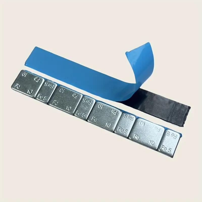 8pcs/set Iron Wheel Balance Weight Tire Adhesive Tyre Balancer Wheel Block For Car Motorcycle/bike RC Boat Aircraft