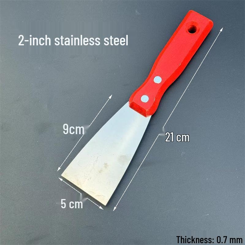 Stainless Steel Rosewood Handle Putty Knife and Scraper Tool