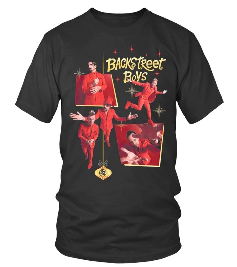 Backstreet Boys Christmas Black T-Shirt Unisex For Men S-4XL M039 S
