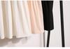 Plus Size Pink Summer A-Line Skirt with Sweet, Slimming Waist-Cinched Layers
