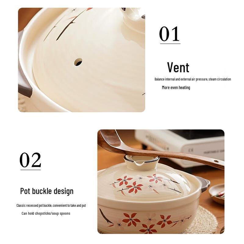 FATTBAO Keramik-Auflaufform