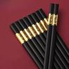 High-end Alloy Chopsticks and Tableware for Household Use Disinfection Chopsticks High-temperature Resistant Chopsticks