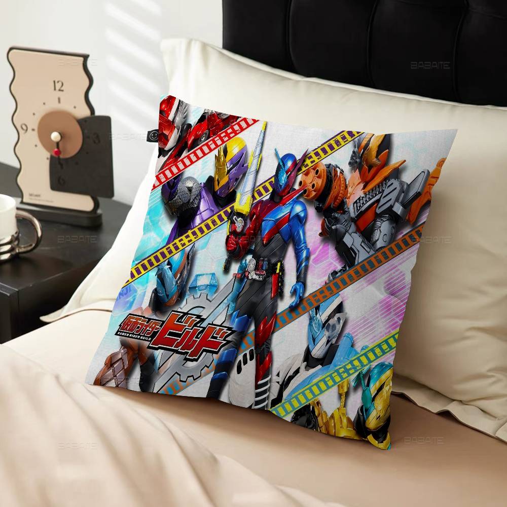 Kamen Rider Series Pillow Cover For Bedroom Room And Living Room Sofa Decorative Cushion Cover