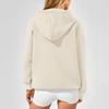 Long Sleeve Sweatshirts For Women Loose Casual Solid Color Tunic Hoodies Trendy Texture Pullover Tops Fall Tops With Pocket