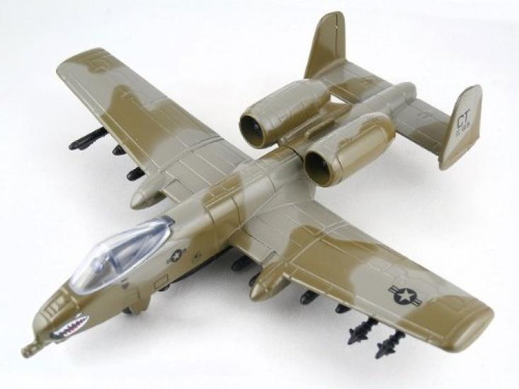 Thunderbolt Flugzeug Diecast A-10 [6 Zoll]