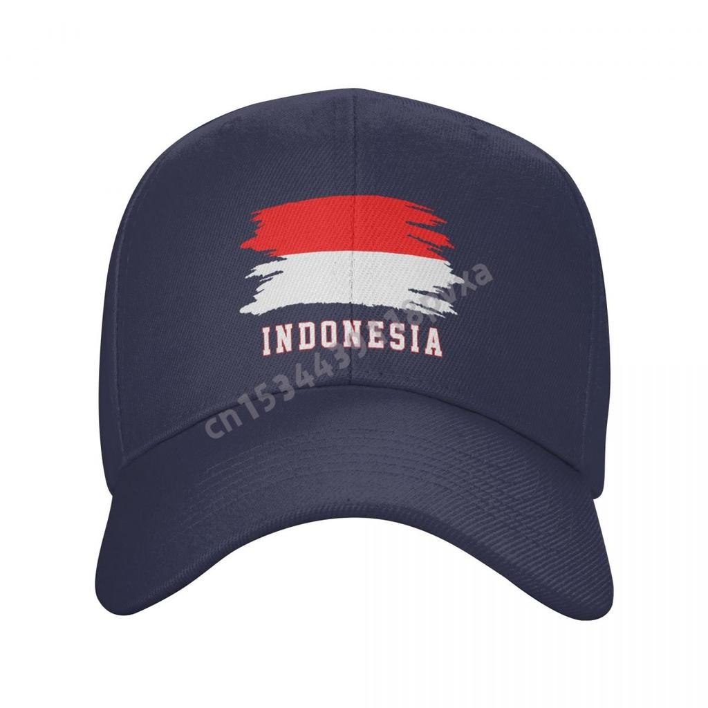 Baseball Cap Indonesia Flag Indonesian Fans Country Map Wild Sun Shade Peaked Adjustable Outdoor Caps for Unisex WoUnisex
