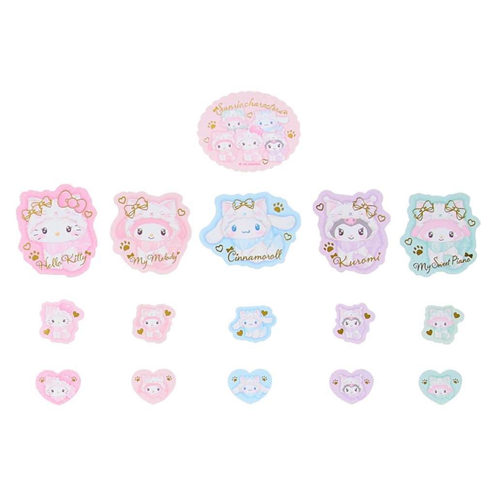 Sanrio Sticker Set Sanrio Ages 3 and 685992 (Milky Kitten) Characters, Up,
