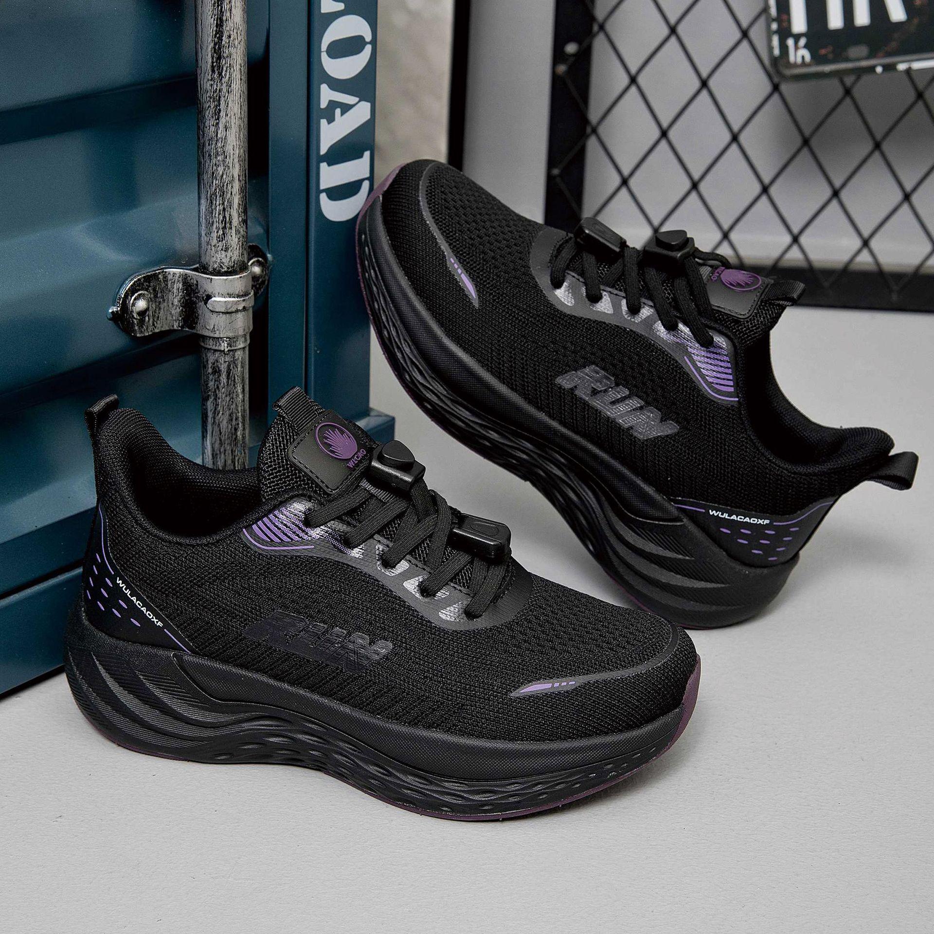 Men s Autumn Breathable Mesh Running Shoes with Shock-Absorbing Soft Sole 44