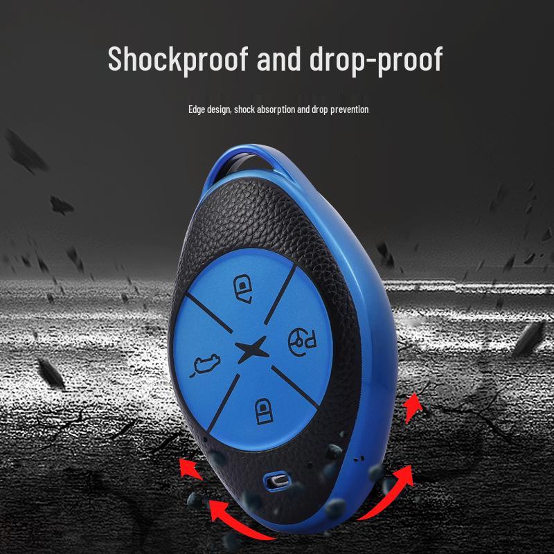 Xpeng P7/G3 2022 Key Cover: Stylish Protective Shell with Buckle for Men and Women