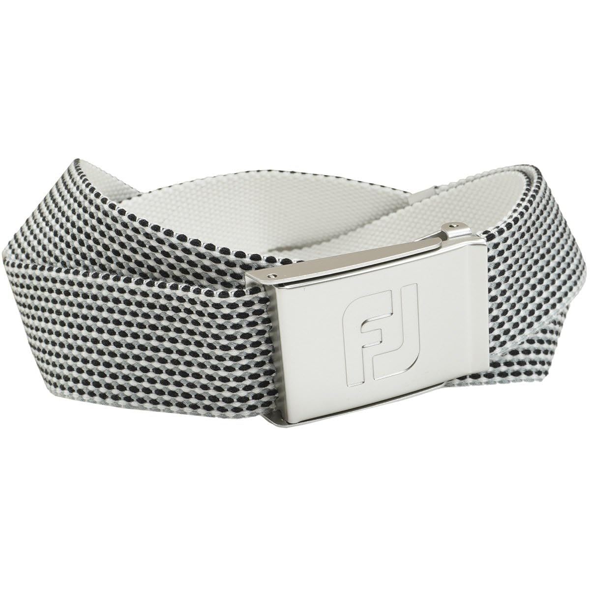 

Belt Waving Tape Belt 69244 White Free [Footjoy] Men s
