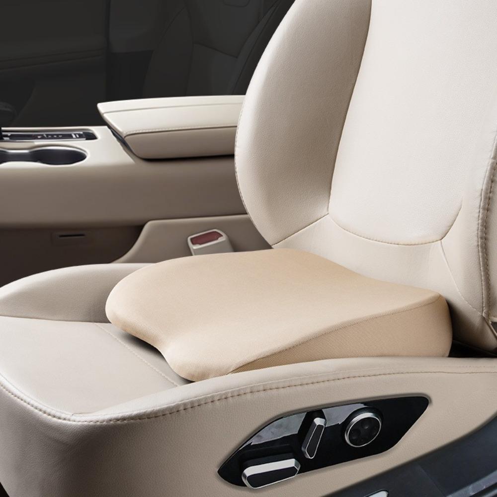 Comfort 2 in 1 Wedge Car Cushions Thickened Ergonomic Design Lumbar Support Portable Soft Memory Foam Seat Booster Office Use