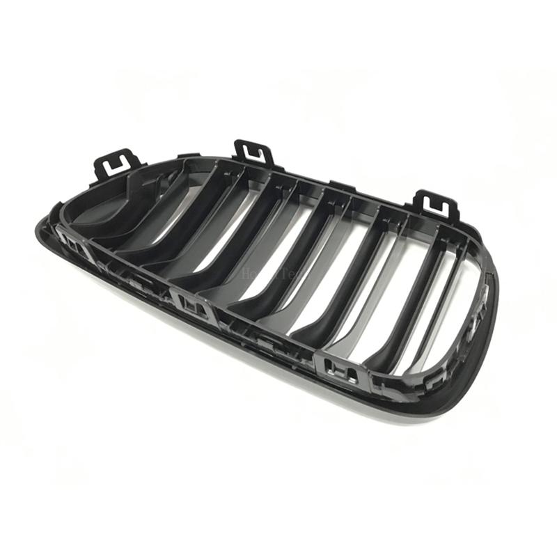 Grile pentru bara de protectie fata auto Grile de curse pentru rinichi pentru BMW seria 2 F22 F23 F87 M2 2014-19 Accesorii pentru grila de schimb cu sipci duble