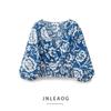 Jnleaog Autumn New Women's Clothing Fashion Style Stylish Fashion Embroider Tops