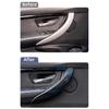 2x Carbon Fiber For BMW 3 Series F30 F34 Car Inner Door Handle Sleeve Cover Trim