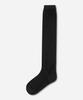 Jaa [Jaah] Sheer Knee Socks_Black