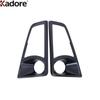 For Toyota HiAce Granvia Commuter -   2024 Carbon Car Front Fog Light Lamp Cover Trim Foglight Trims Accessories