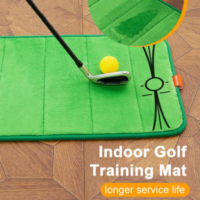 Golf Schlagmatte für Schwungbahn-Feedback Indoor Outdoor Golf Übungsmatte für Training Chipping Golfzubehör für Männer Papa Ehemann