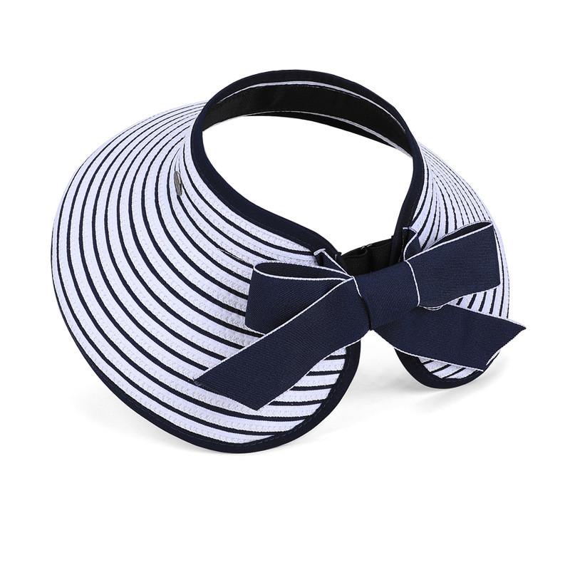 Summer Straw Wide Brim Hat For Women With Breathable Sun Protection Casual Outdoor Fashion