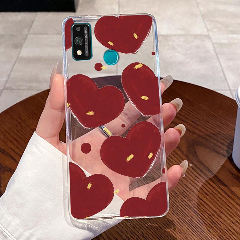 Jelly Casing For Honor 9X Lite 9XLite Capa Coque Clear Silicone Soft TPU Back Cover Cute Cat Rabbit Heart Protective Case Fundas