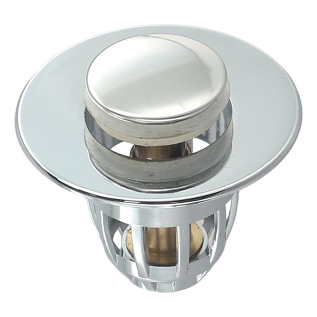 1/3pcs Pop-Up Bathroom Sink Stopper Wash Basin Core Bounce Up Drain Filter Bathtub Stopper Shower Plug Washbasin Accessories