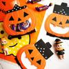 Portable DIY Pumpkin Paper Bag Ghost Gift Box Favor Boxes Candy Box Party Supplies