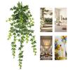 Artificial Sweetpotato Ivy Vine 97cm Length Fake Hanging Plant Wall Hanging Leaves Fade Resistant for Indoor Decoration Wedding