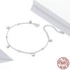 Neues Xinyu-Armband aus S925-Sterlingsilber für Damen, einfaches und vielseitiges herzförmiges, platiniertes Armband
