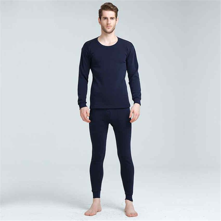 Men Thermal Underwear Sets Warm Autumn Winter Long Thermo Underwear Set Thermal Clothing Suit