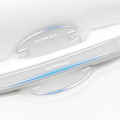 Ochrana kliky dveří kompatibilní s X-TRAIL, Průhledný kryt, Povrchová úprava, Odolný proti poškrábání, Díly na ochranu auta, Vodotěsný