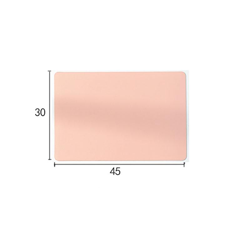 Tappetino Isolante per Tavolo da Pranzo in Pelle Double-face Tappetino da Tavola Occidentale Impermeabile e Resistente all'Olio Semplice Moderno Tappetino da Tavolo in Pelle