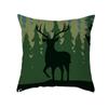 Nordic Christmas Pillow Cover Simple Printed Lines Elk Series Sofa Office Pillow Cushion Cover