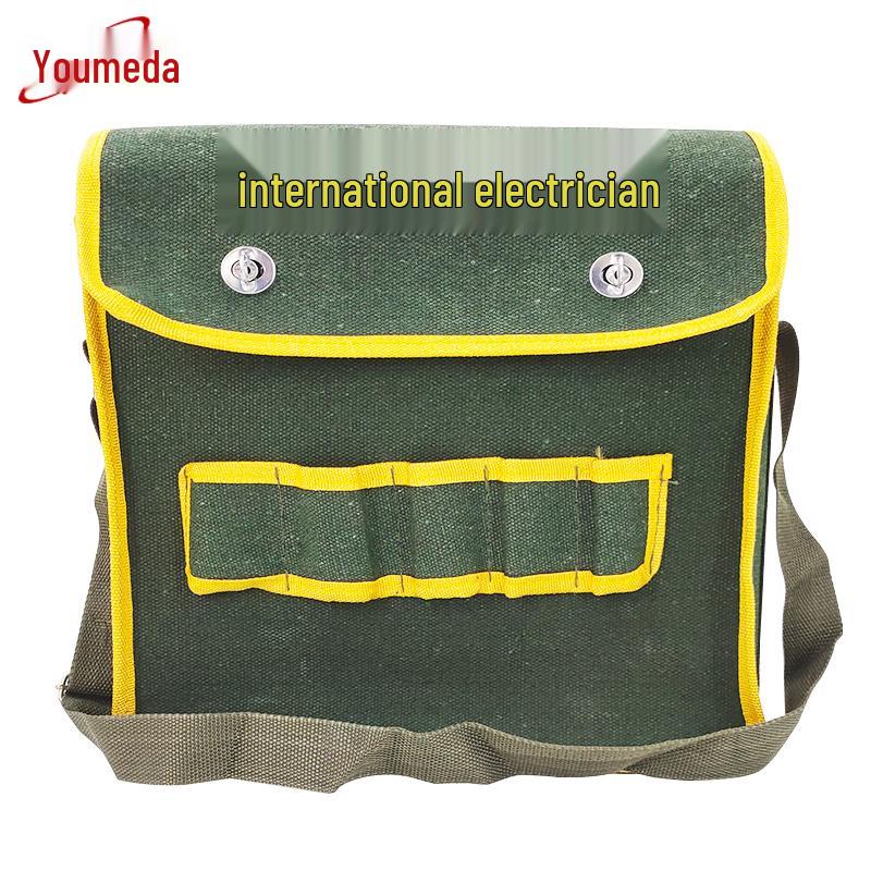 Thickened Canvas Electrician Tool Bag