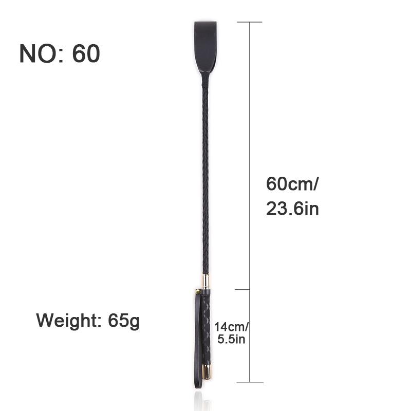 Black Horse Whip Leather Whip Bdsm Spanking Flogger Slave Bondage Restraints Sex Toys For Women Couples Adult Games 4 Sizes