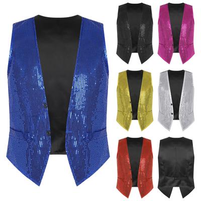 Kinderen jongens pak vest V-hals gentlemen smoking pak vest