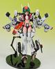 Aoshima Bunka Kyozaisha VFG Macross Frontier Messiah Ranka Lee Height 150mm Plastic Model VF-25F Approx. Color-coded MC-09