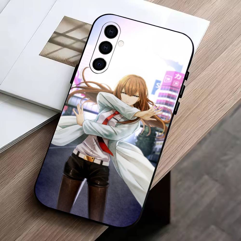S-Steins-Lab Member 004 Phone Case For Samsung Galaxy A73,A72,A71,A70,A53,A52,A51,Others Soft Black Cover