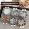 1Box Mini Sparkling Star Nail Glitter Sparkling Pentagram Nail Decoration Nail Salon Design Accessories DIY Nail Art Design