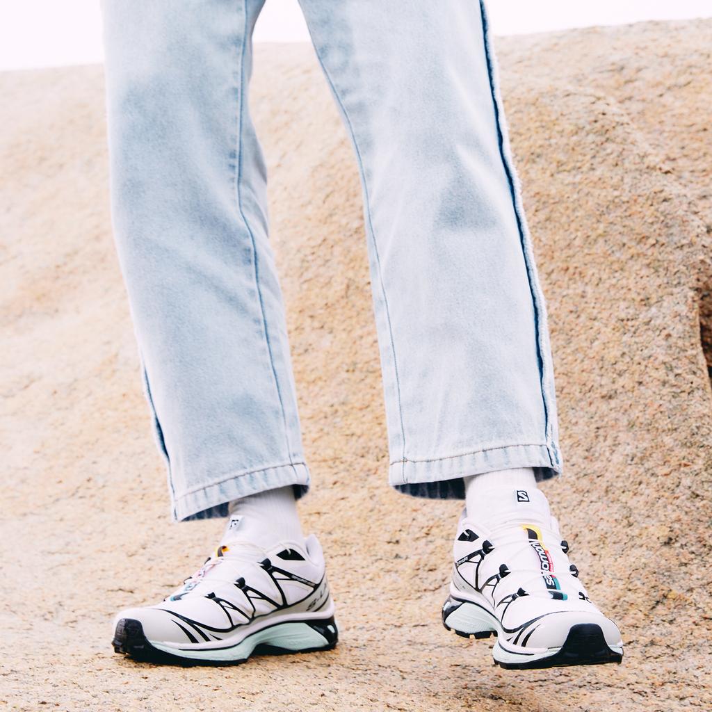 SALOMON XT-6 Outdoor Trendy Fabric TPU Shock Absorption Slip Resistant Wear Resistant Breathable Lightweight Low Top Running Shoes 413173