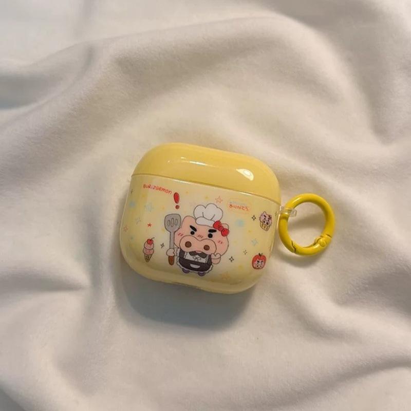 Cute Cartoon Left Doorman Dumb AirPods 1 Protective Case for the New AirPods Pro1 Generation Earphone Case