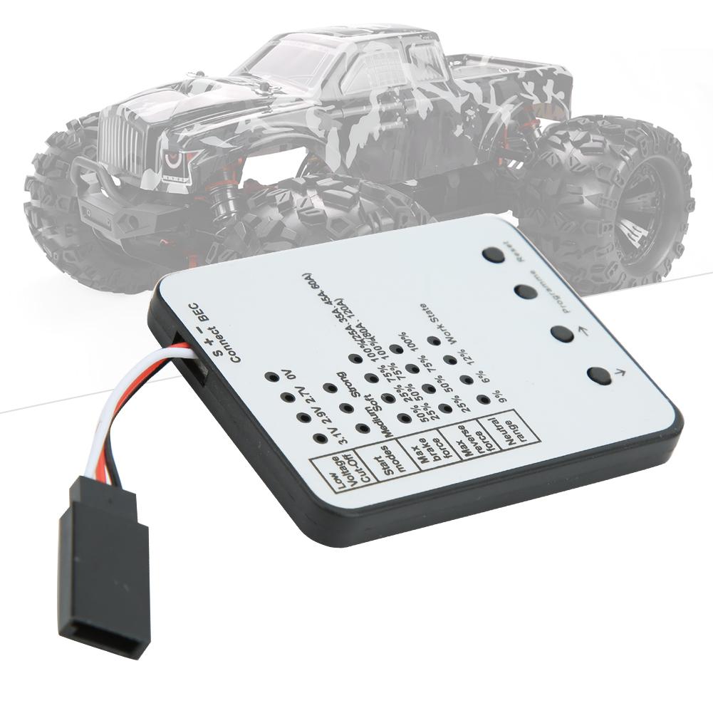 SURPASS HOBBY A1 Version LED Program Card 61 X 48 X 6mm RC Car AccessoriesBlack White
