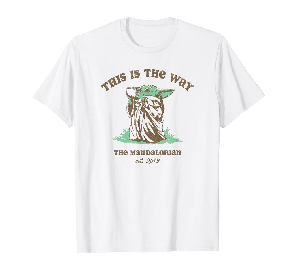 STAR WARS This Is How the Mandalorian Grogu Drinks His Tea T-Shirt