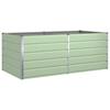 Planter Pastel Green 195 X 100 X 75 Cm Galvanized Steel